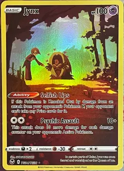 Jynx Trainer Gallery Ultra Rare - TG04/TG30 - Silver Tempest Pokemon 2022 - Image 1