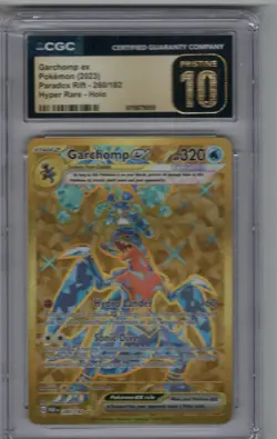 Garchomp ex Hyper Rare Holo 260/182 Paradox Rift CGC 10 Pokemon TCG - Image 1