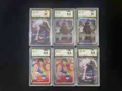 2025 One Piece TCG S-Chinese OP01-024 SR Monkey D. Luffy PGS 10 Lot*6 LU57 - Image 1