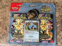 Pokemon TCG Mega Evolution Ascended Heroes Komala Larry Foil Promo Kit Coin - Image 1
