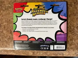 Pokemon TCG Mega Evolution Ascended Heroes Komala Larry Foil Promo Kit Coin - Image 2