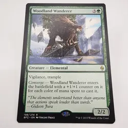 MTG - Woodland Wanderer BFZ Battle for Zendikar NM 198 - Image 1