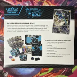 Pokemon TCG SV10.5 Black Bolt Elite Trainer Box | Black Bolt ETB NEW SEALED - Image 2