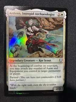 MTG - Ardenn, Intrepid Archaeologist Commander Legends - FOIL - LP - Image 1