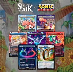 Chasing Adventure Secret Lair x Sonic the hedgehog MTG non foil - Image 1