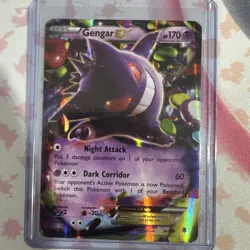 Pokemon Gengar EX XY Phantom Forces #34/119 - Image 1