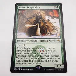 MTG - Yasova Dragonclaw FRF Fate Reforged (R) 148 NM - Image 1