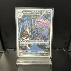 Team Rocket's Weezing - 199/182 Illustration Rare Destined Rivals Pokemon - NM - Image 1