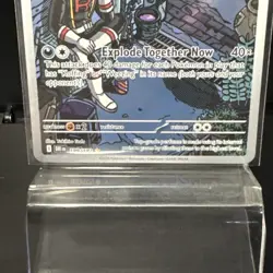 Team Rocket's Weezing - 199/182 Illustration Rare Destined Rivals Pokemon - NM - Image 3