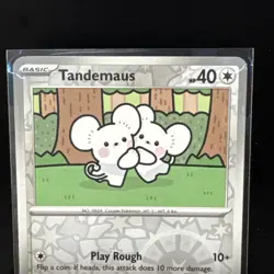 Tandemaus 157/191 Reverse Holo Pokemon Surging Sparks - Image 2