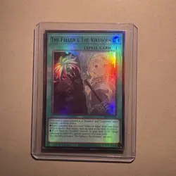 Yu-Gi-Oh! The Fallen & the Virtuous CH01-EN019 Ultra Rare 1st Edition Near Mint - Image 1