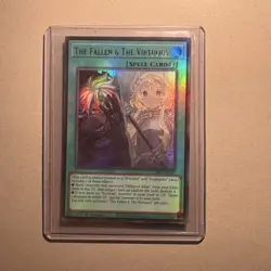 Yu-Gi-Oh! The Fallen & the Virtuous CH01-EN019 Ultra Rare 1st Edition Near Mint - Image 1