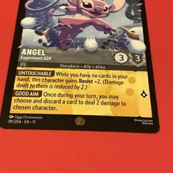 Disney Lorcana - Angel - Experiment 624 - Winterspell (11) - Legendary - Image 3