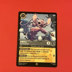 Disney Lorcana - Angel - Experiment 624 - Winterspell (11) - Legendary - Image 4