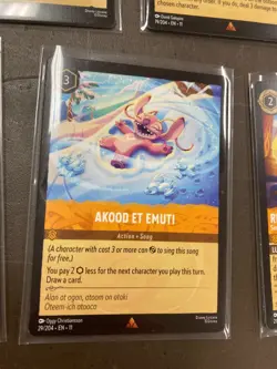 Akood Et Emuti Winterspell 4x x4 Disney Lorcana Playset - Image 1