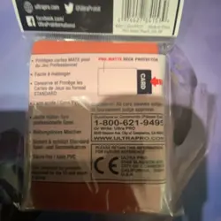 Ultra PRO Matte Card Sleeves 50ct Peach Standard 66x91mm Acid-Free PVC-Free - Image 2