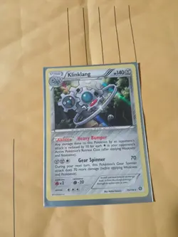 Klinklang 73/114 Holo Rare Pokemon Steam Siege 2016 Pokemon Card NM-Mint - Image 1