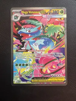 Mega Venusaur EX 177/132 Holo Special Illustration Rare Pokemon TCG Card - Image 1