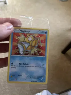 Pokemon TCG Magikarp XY143 Holo Promo Card Sealed - Image 1