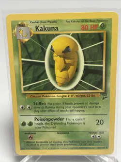Pokemon Card - Base 2 Set 47/130 - KAKUNA (uncommon) - NM - Image 2
