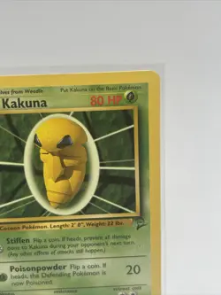 Pokemon Card - Base 2 Set 47/130 - KAKUNA (uncommon) - NM - Image 4