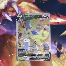 Tyranitar V Single Strike 155/163 (LP) Battle Styles Pokemon TCG Card OBO - Image 2