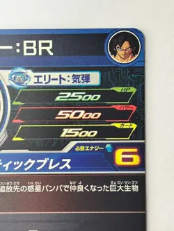 Bandai Super Dragon Ball Heroes cards PSES11-08 Broly:BR promo Trading card - Image 5