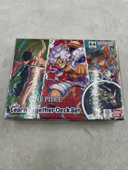 One Piece Card Game Learn Together Deck Set New In Box - Image 1