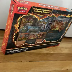 Pokemon Charizard ex Special Collection Box Etched Foil Promo Lenticular Card - Image 1