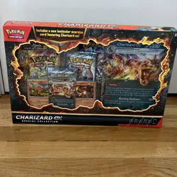 Pokemon Charizard ex Special Collection Box Etched Foil Promo Lenticular Card - Image 3