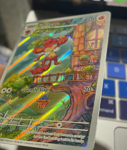Pokemon card - Simisear 100/086 - White Flare 2025 - Holo - Illustration Rare - Image 2