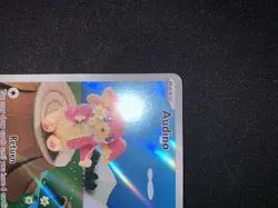 Pokemon TCG Black Bolt Audino Rare Card 151/086 Illustration GM - Image 4