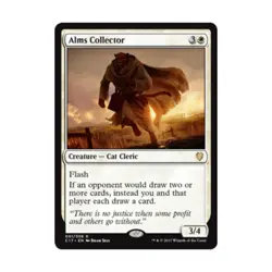 WOTC MTG Commander 2017 Alms Collector (R) EX - Image 1