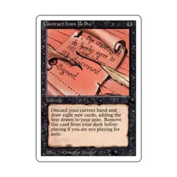 WOTC MtG 3rd Ed Contract from Below (R) VG - Image 1