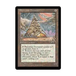 WOTC MtG Alliances Phyrexian Devourer (R2) NM - Image 1