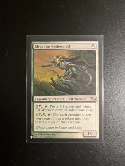 MTG - Rhys the Redeemed The List Reprints Regular NM - Image 1