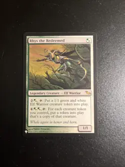 MTG - Rhys the Redeemed The List Reprints Regular NM - Image 2