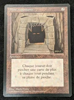 MTG Magic The Gathering FBB Howling Mine French - Near Mint NM - Image 1