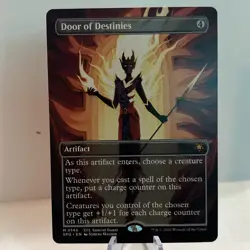MTG - Door of Destinies - BORDERLESS - Artifact - ECL SPG #146 - Mythic - Image 1