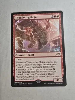 Thundering Raiju Kamigawa: Neon Dynasty Regular - Image 1