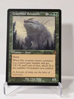 Craterhoof Behemoth (Retro Frame) - Innistrad Remastered (INR) - Image 1