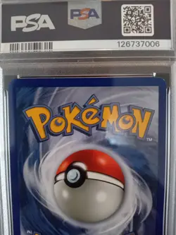 2006 Pokemon EX Holon Phantoms Mew EX Holo Foil 100/110 PSA 5 Excellent - Image 3