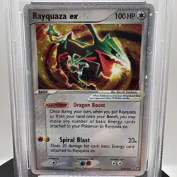 Pokemon Rayquaza ex #102 EX Deoxys Holo Rare EX PSA 5 2005 TCG - Image 2