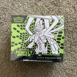 ON HAND Pokemon Perfect Order Pokemon Center Exclusive Elite Trainer Box ETB - Image 1