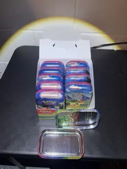 Pokemon Ascended Heroes EMPTY Mini Tins with Display - Image 2