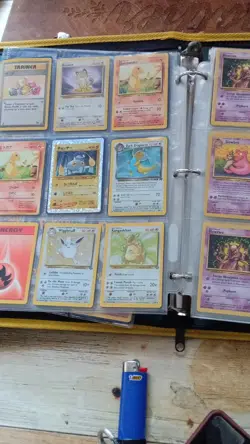 Pokemon TCG Wizards of the Coast Binder Lot Meowth Charmander Dark Dragonite - Image 2
