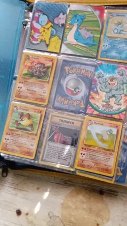 Pokemon TCG Wizards of the Coast Binder Lot Meowth Charmander Dark Dragonite - Image 5