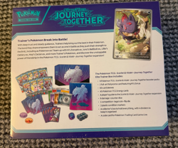 Pokemon TCG Scarlet & Violet Journey Together ETB Elite Trainer Box Sealed - Image 2