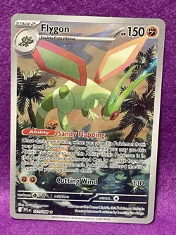 ⭐Flygon 101/094 Me02: Phantasmal Flames Holo Full Art Pokemon TCG⭐ - Image 1