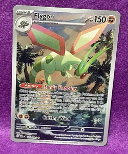 ⭐Flygon 101/094 Me02: Phantasmal Flames Holo Full Art Pokemon TCG⭐ - Image 2